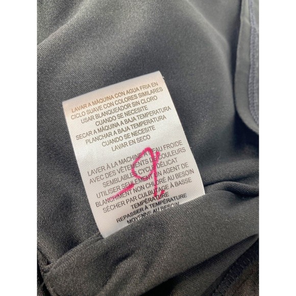 Adorne Women's Multicolor Polyester V-Neck Sleeveless Knee Length Dress Size 8 - Picture 16 of 16